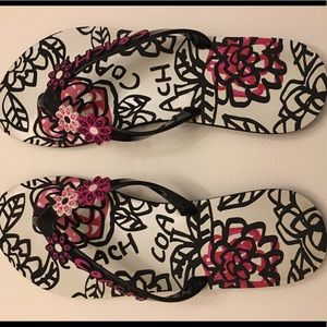 Coach Kerrie Flip Flop Like New